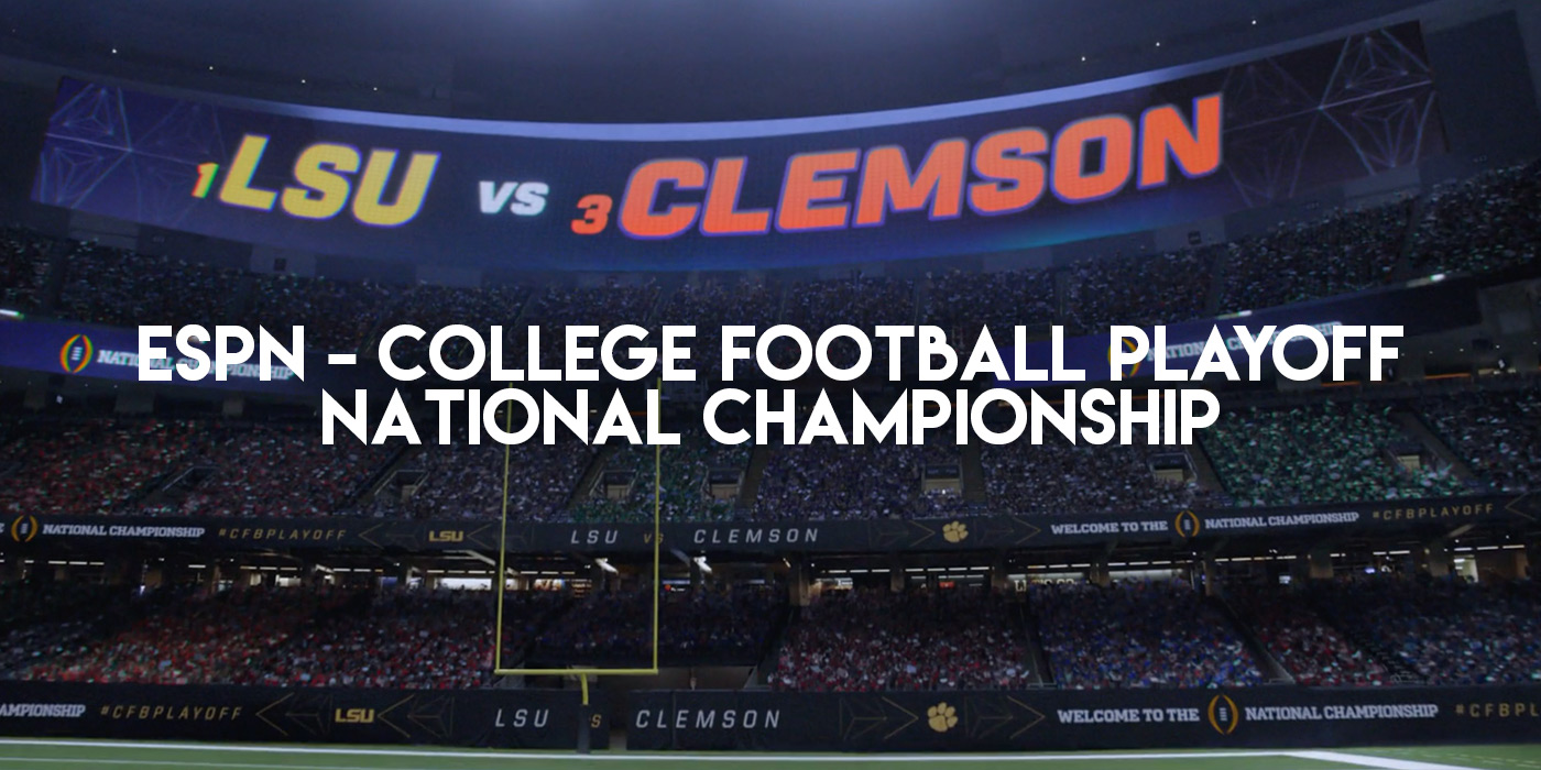 ESPN - College Football Playoff - National Championship